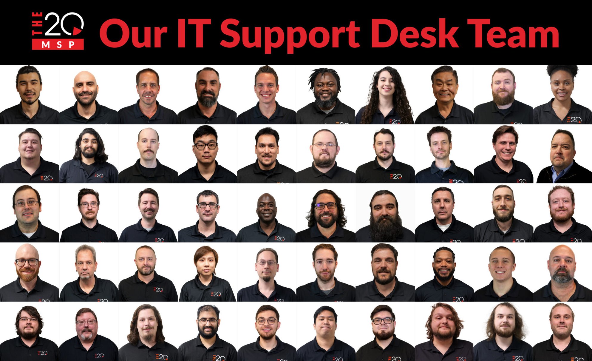 The 20 IT team
